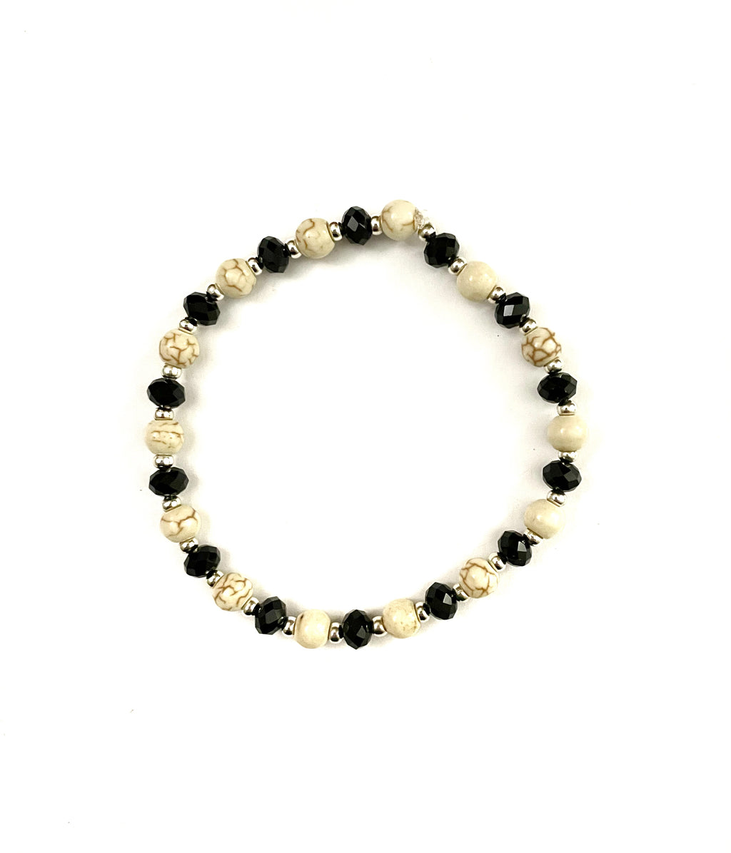 Magnesite Stretchy Bracelet
