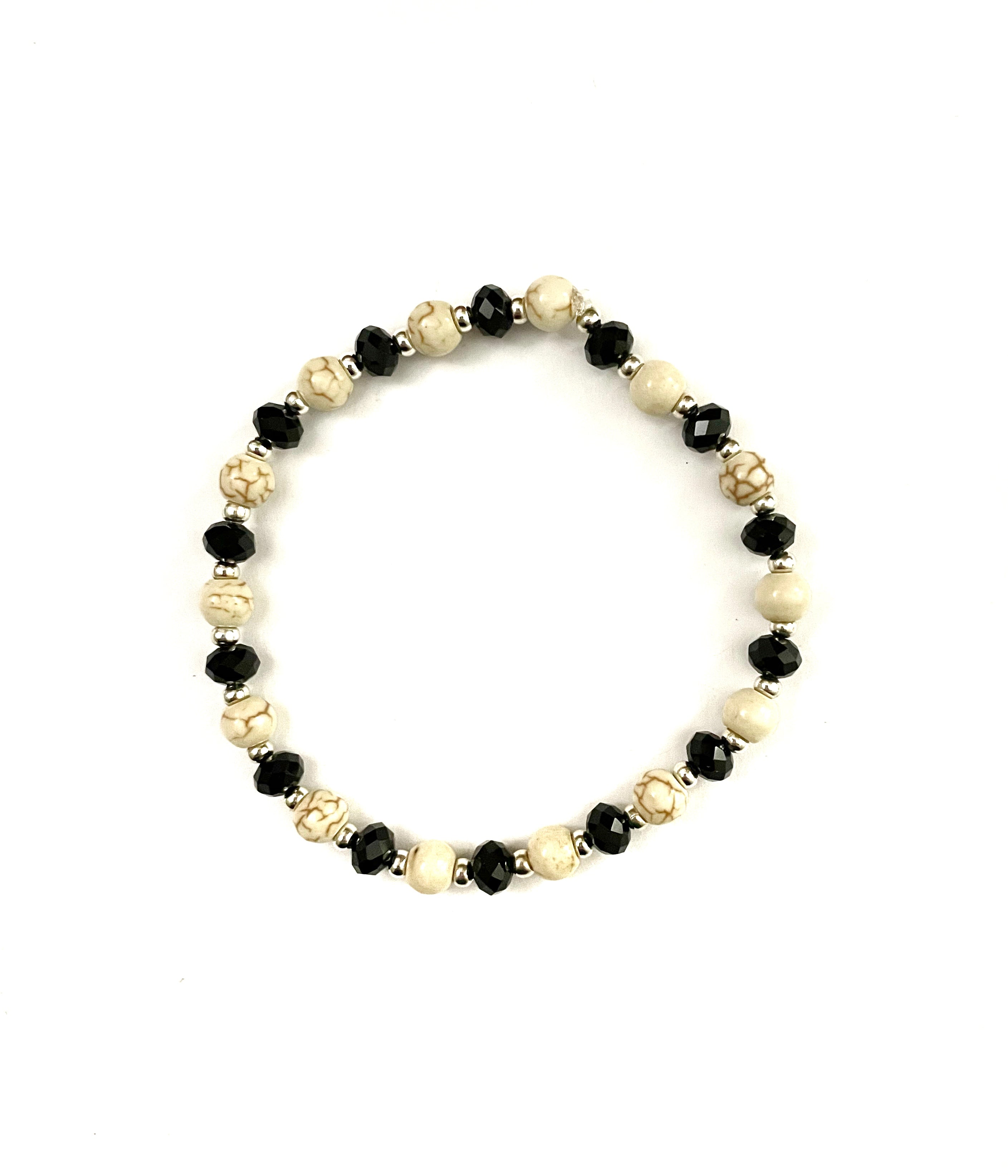 Magnesite Stretchy Bracelet