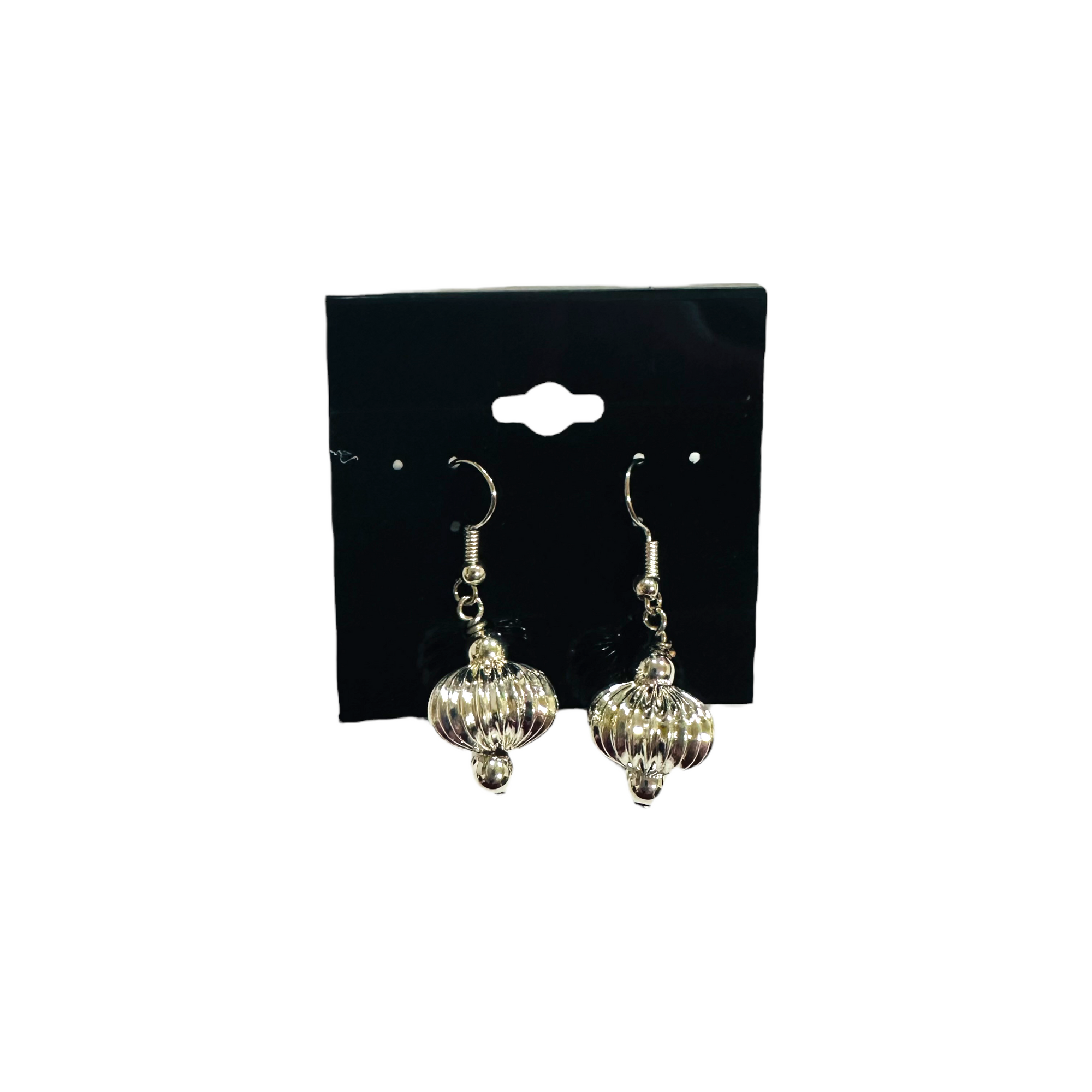 Silver Earring and Necklace Set