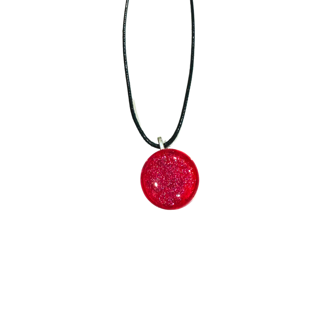 Nail Polish with Glitter Necklace - Multiple Options