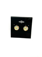 Colorful Post Earrings - Multiple Options - Silver Posts