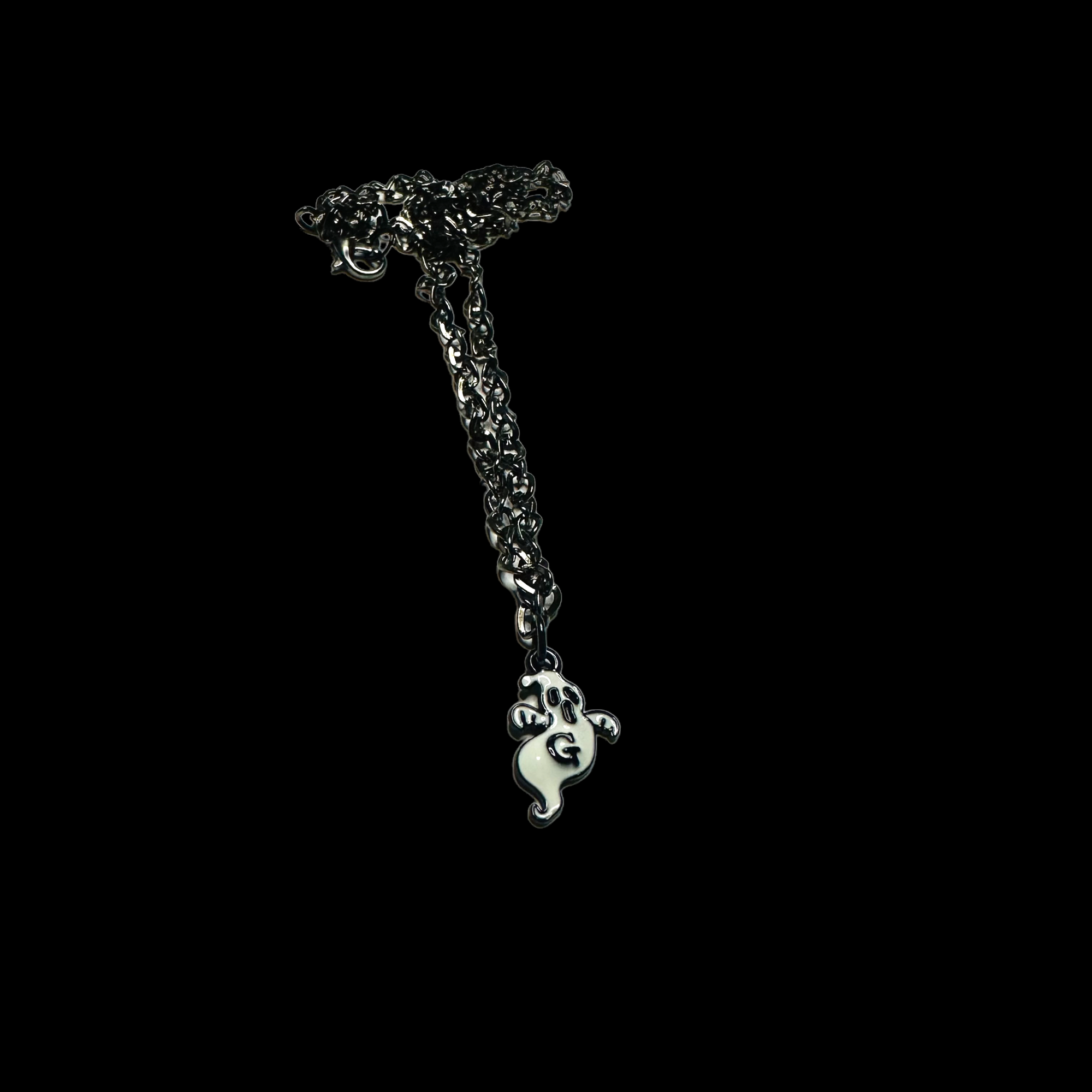 Ghost Charm Necklace