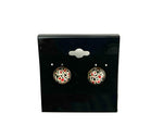 Colorful Post Earrings - Multiple Options -  Black Posts