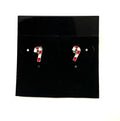 Candy Cane  Post Earrings