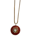 Ginger 2 Layer Washer Necklace