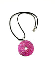 Hot Pink Washer Necklace