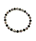 Purple Bicone Stretchy Bracelet - Multiple Options