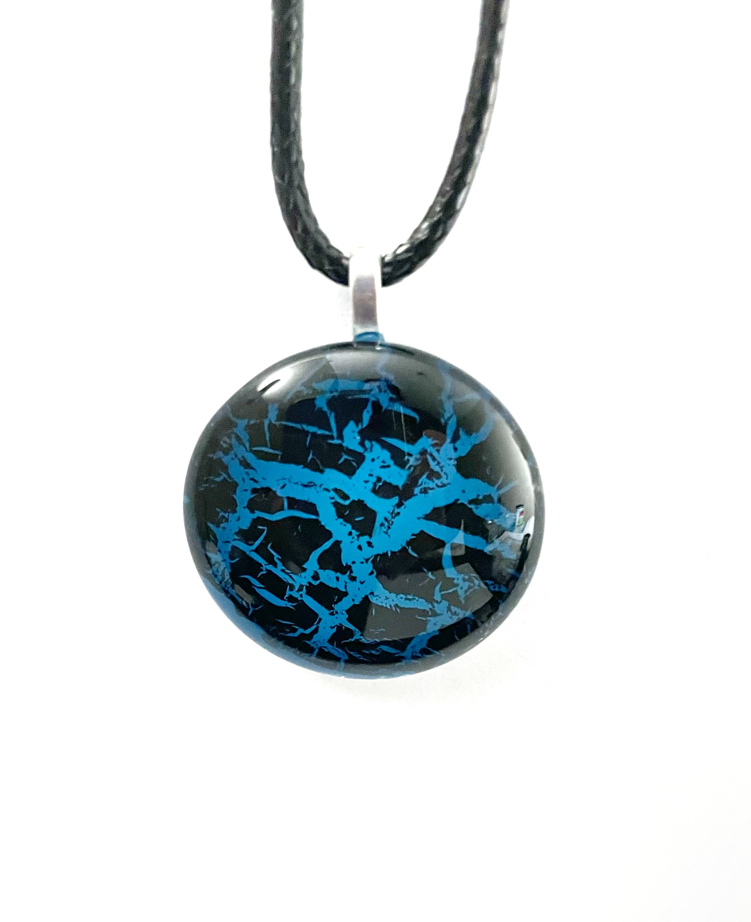 Crackle Polish Necklace - Multiple Options