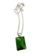 Green Acrylic Necklaces