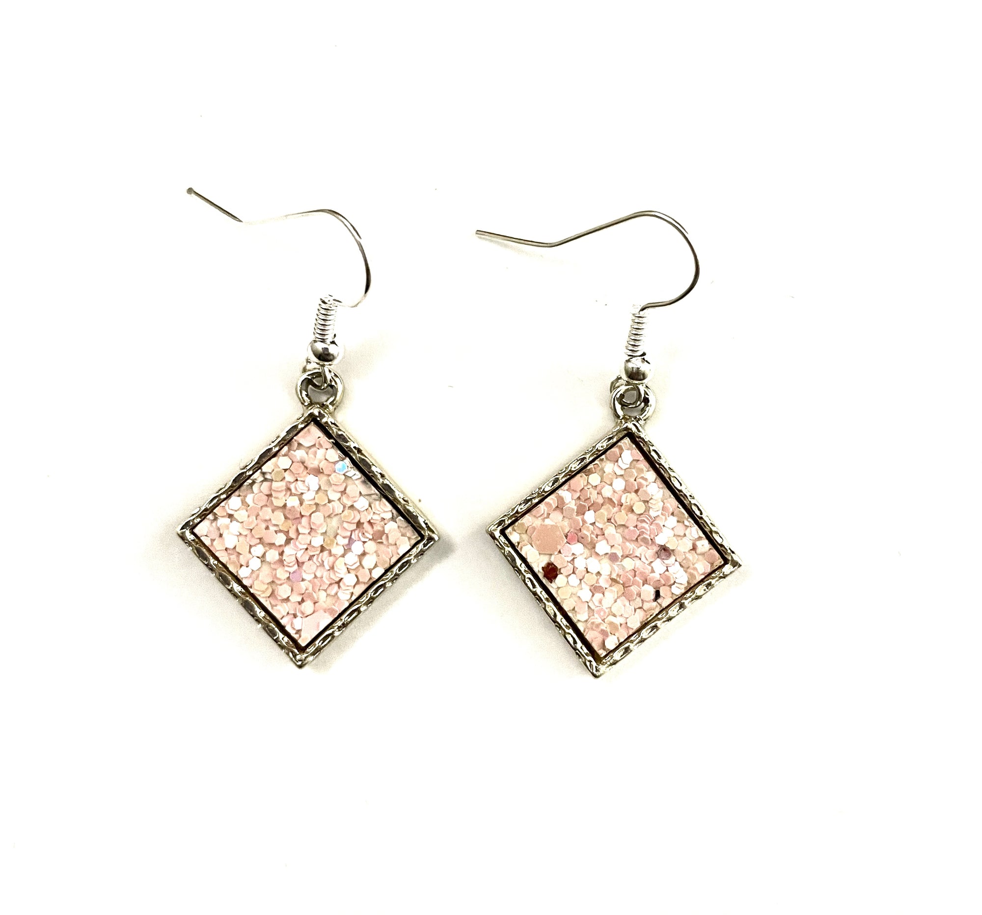 Glitter Metal Earrings
