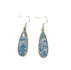 Glitter Metal Earrings