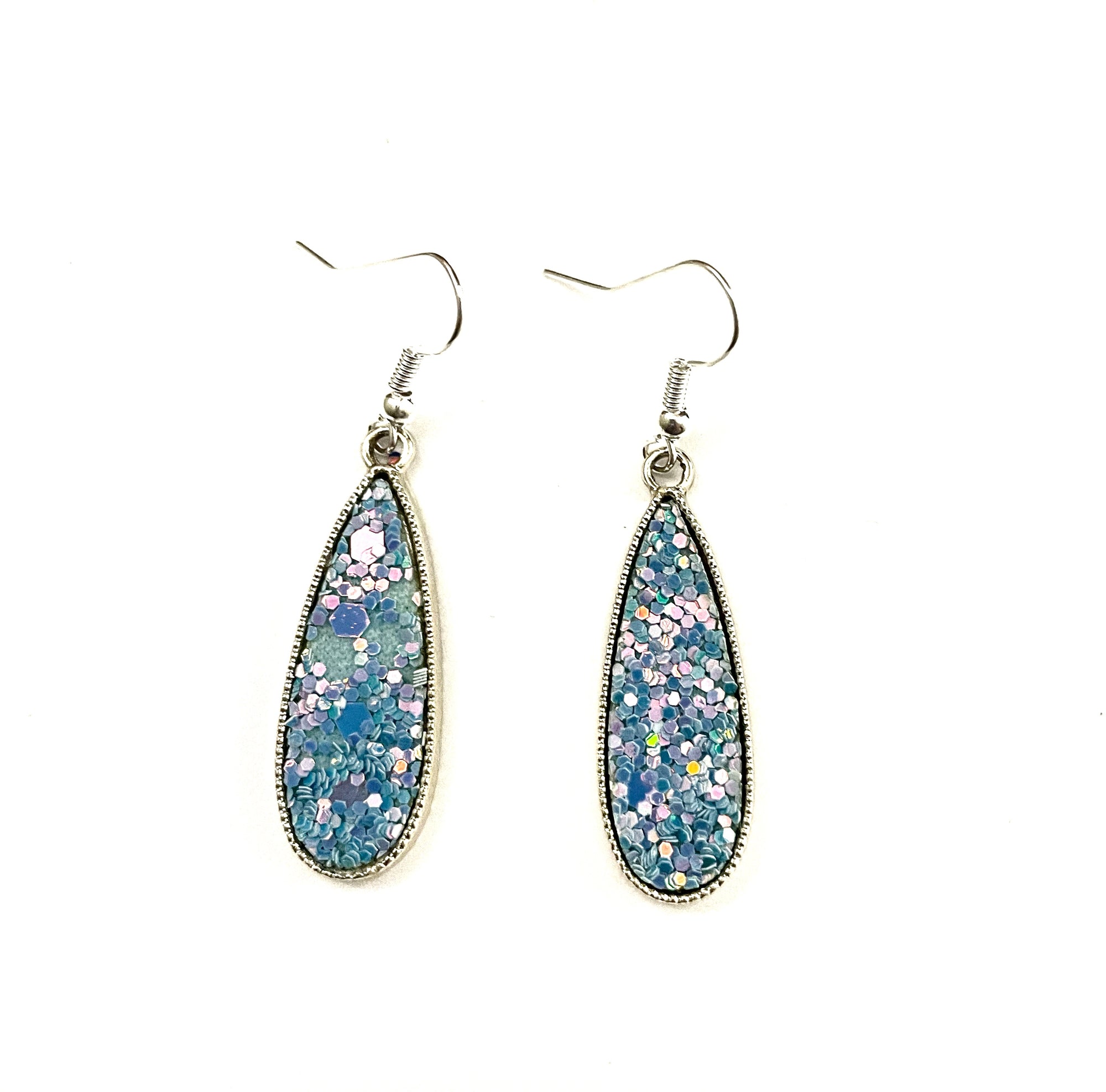 Glitter Metal Earrings