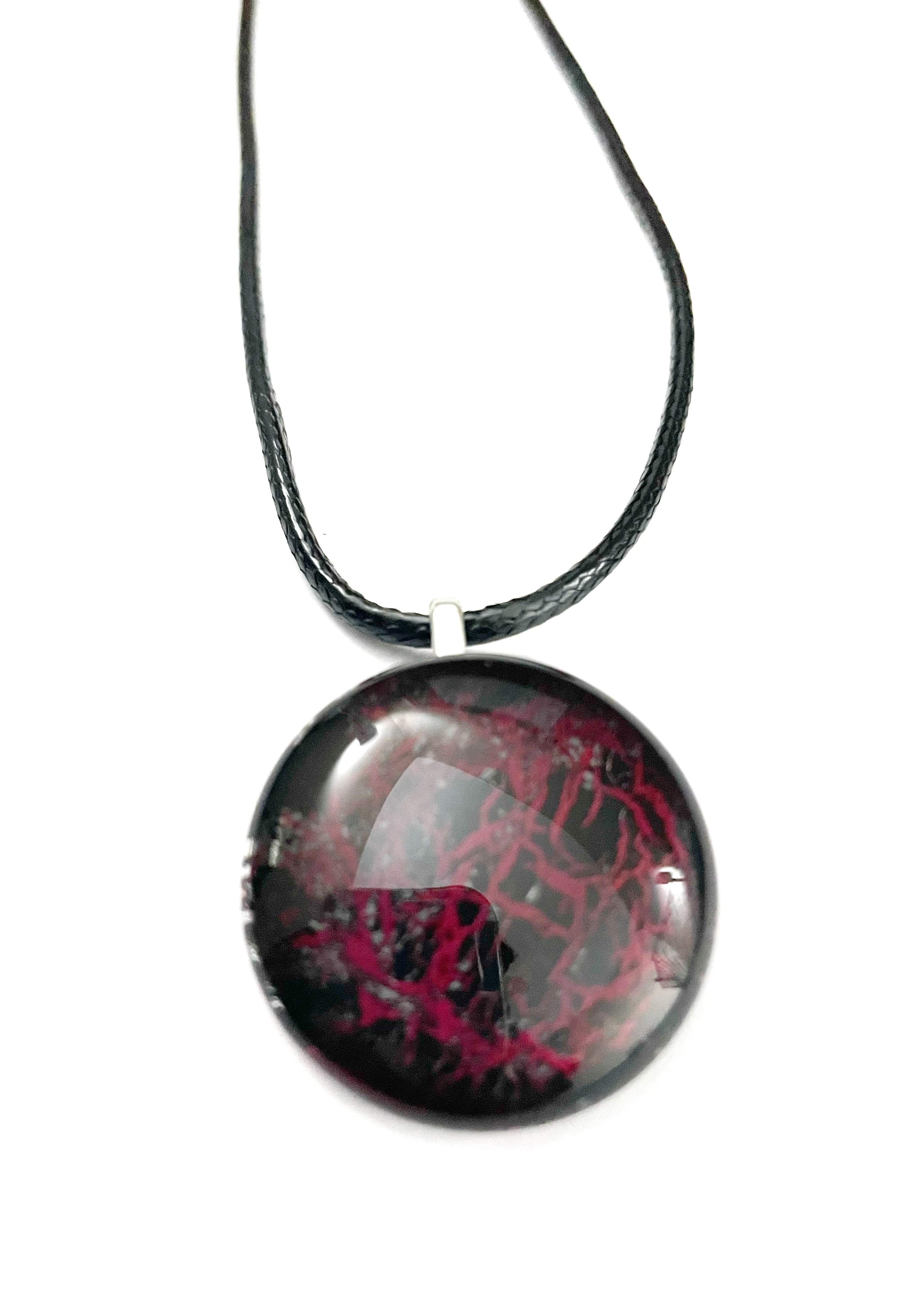 Crackle Polish Necklace - Multiple Options