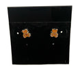 Teddy Bear Post Earrings