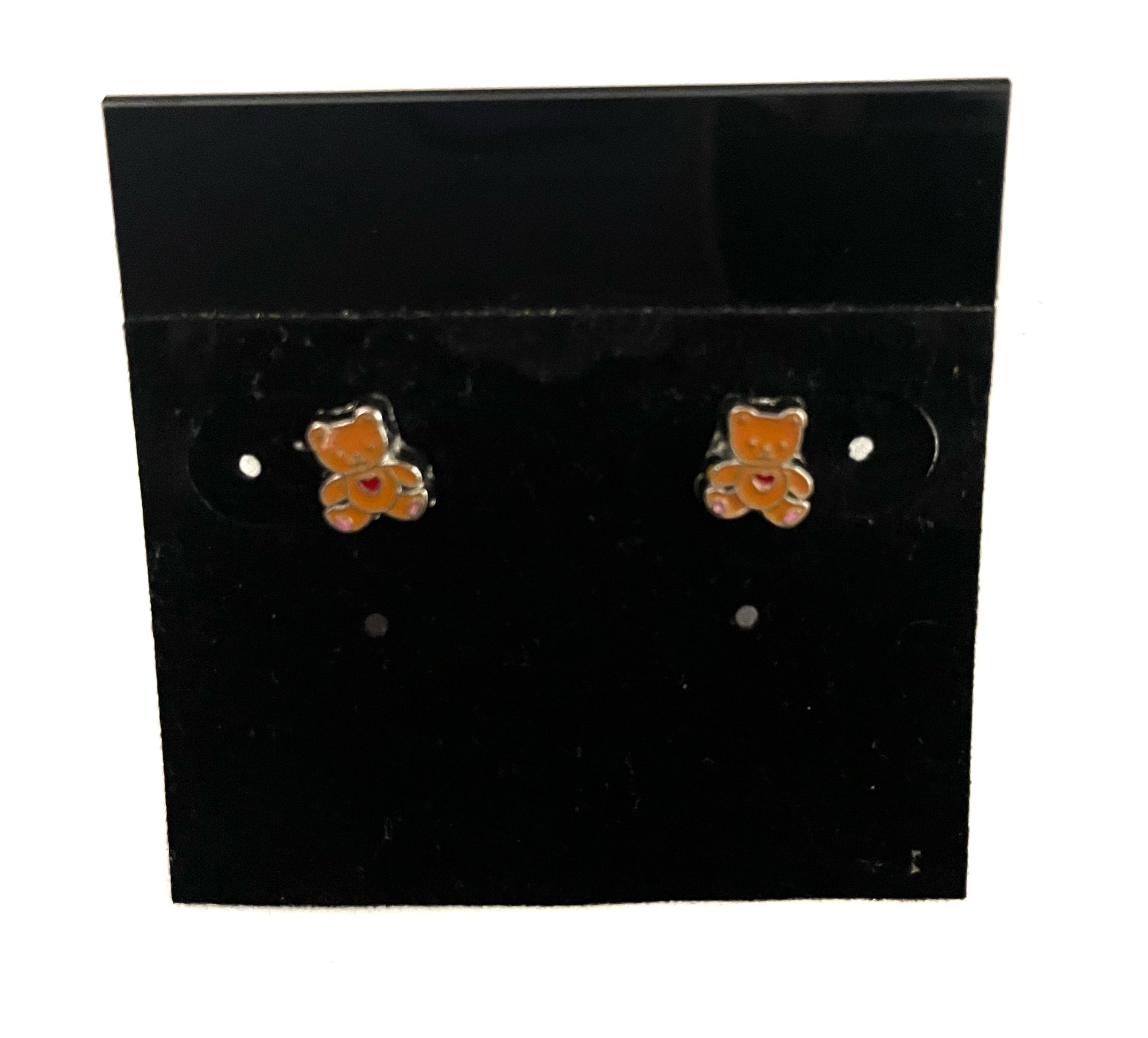 Teddy Bear Post Earrings