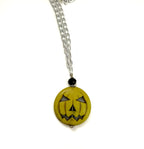 Large Pumpkin Howlite Necklace