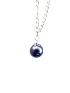 Blue-Purple Marble Necklace