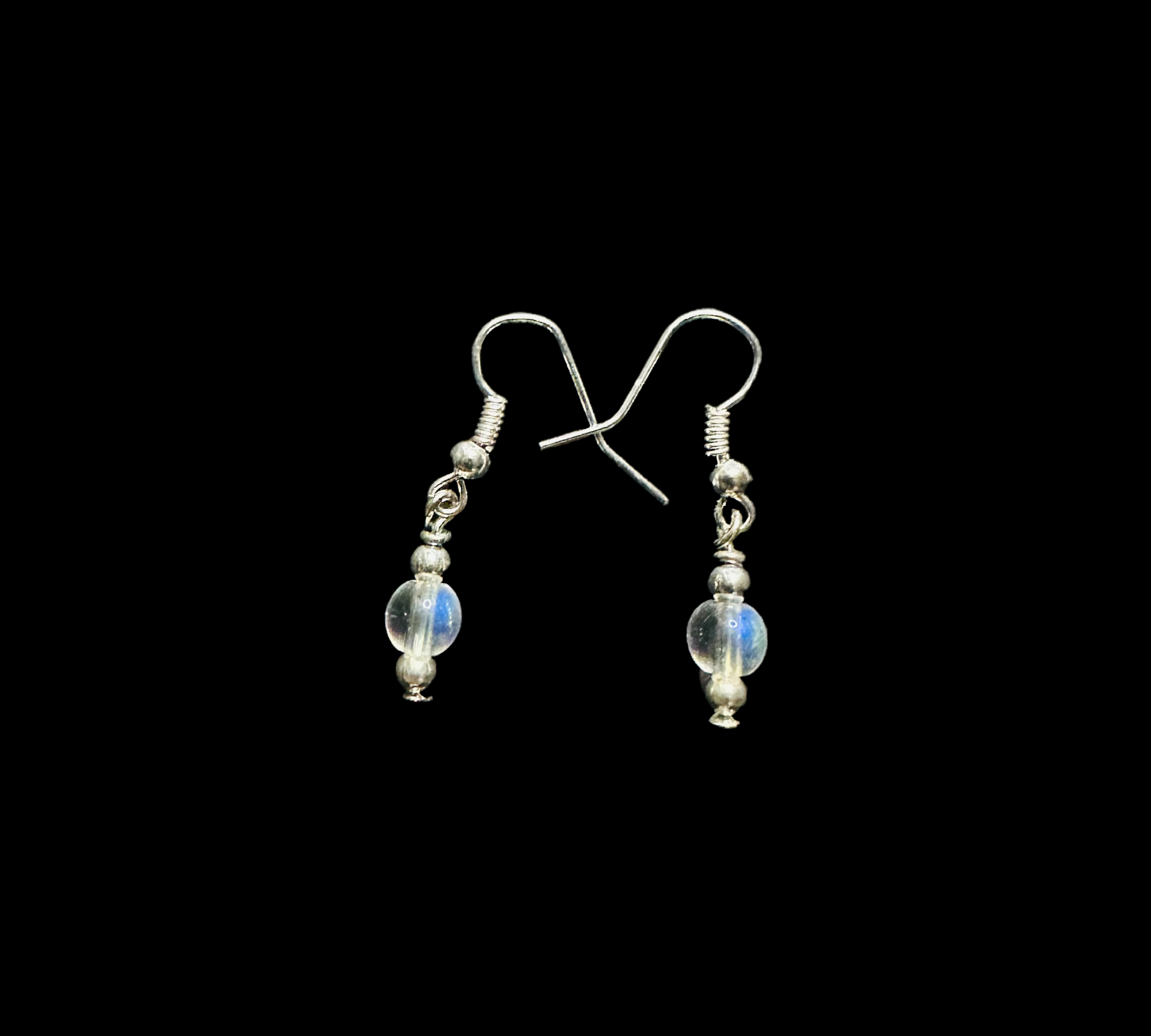 Clear AB Dangle Earrings