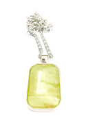 Yellow, Orange and Green Acrylic Necklaces