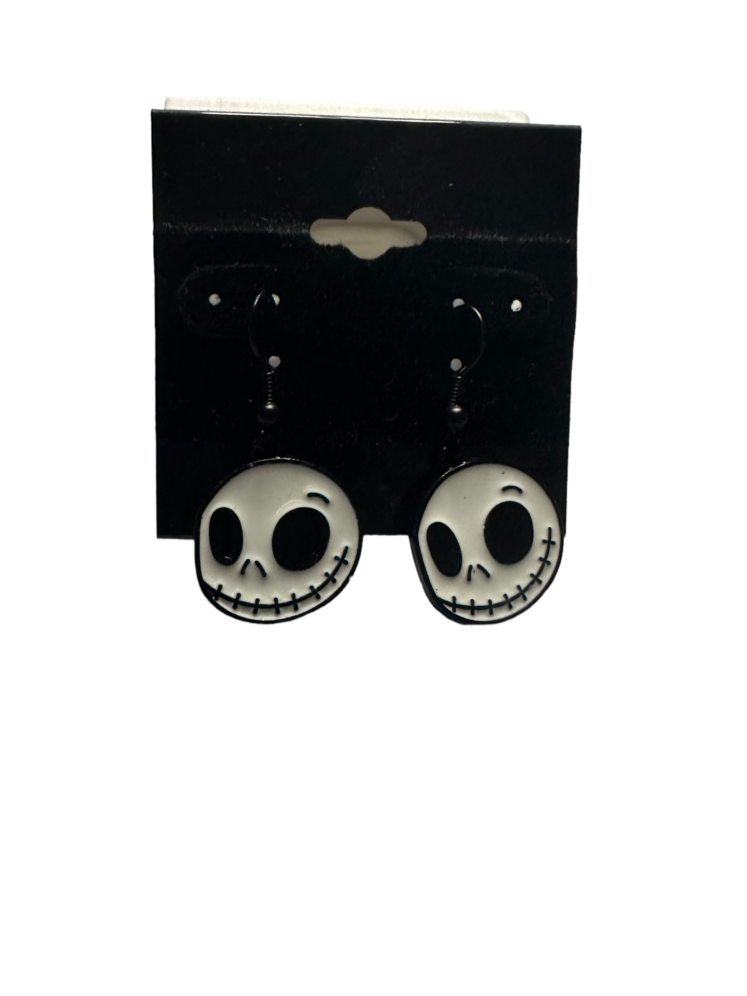 Skeleton Face Charm Earrings
