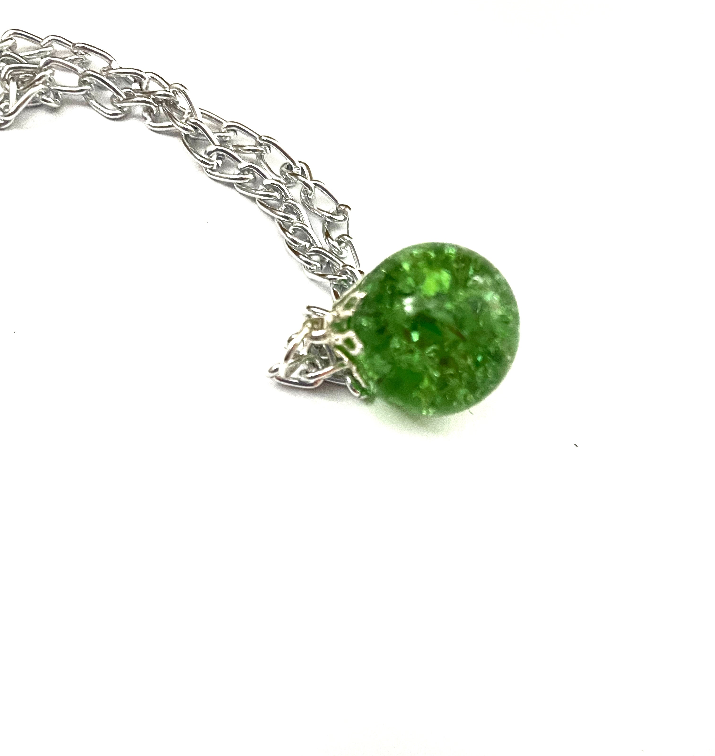 Green Marble Necklace