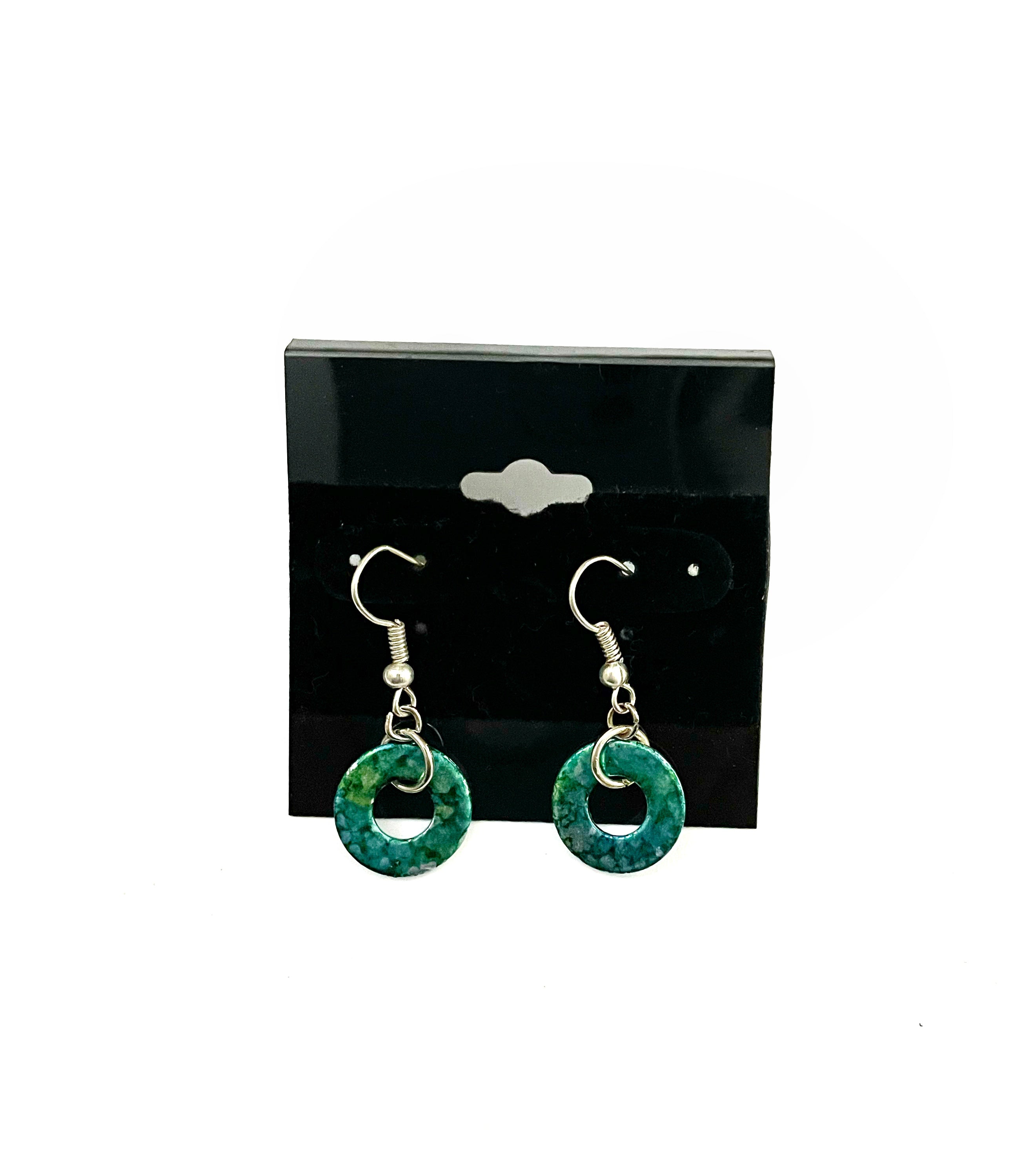 Kelly Green Bracelet and Earrings Set