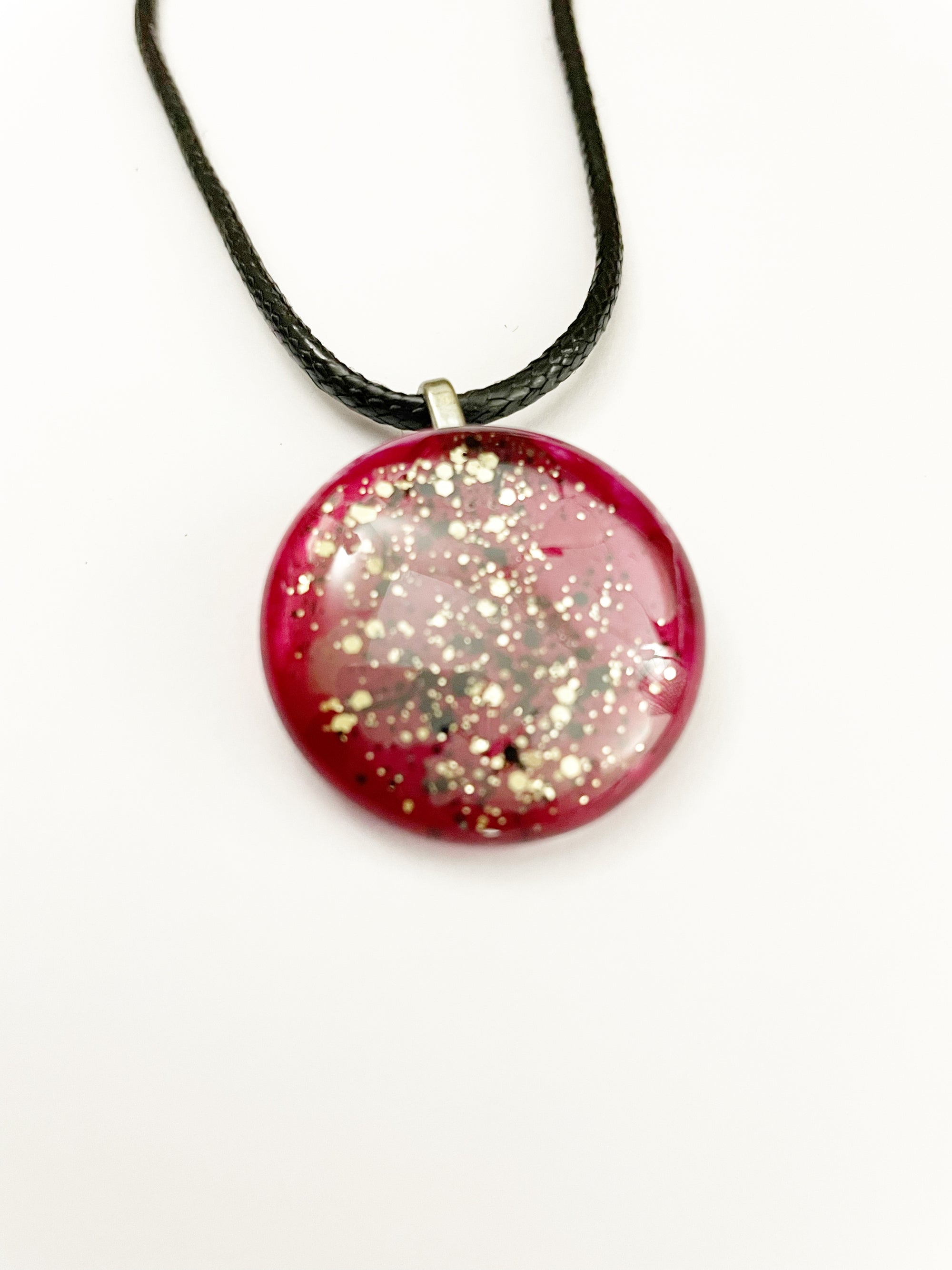 Nail Polish with Glitter Necklace - Multiple Options